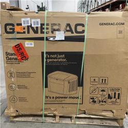 Dallas Location - As-Is Generac 24kW Air-Cooled Auto Start on Natural Gas or Propane Whole House Generator with Smart Mobile Monitoring
