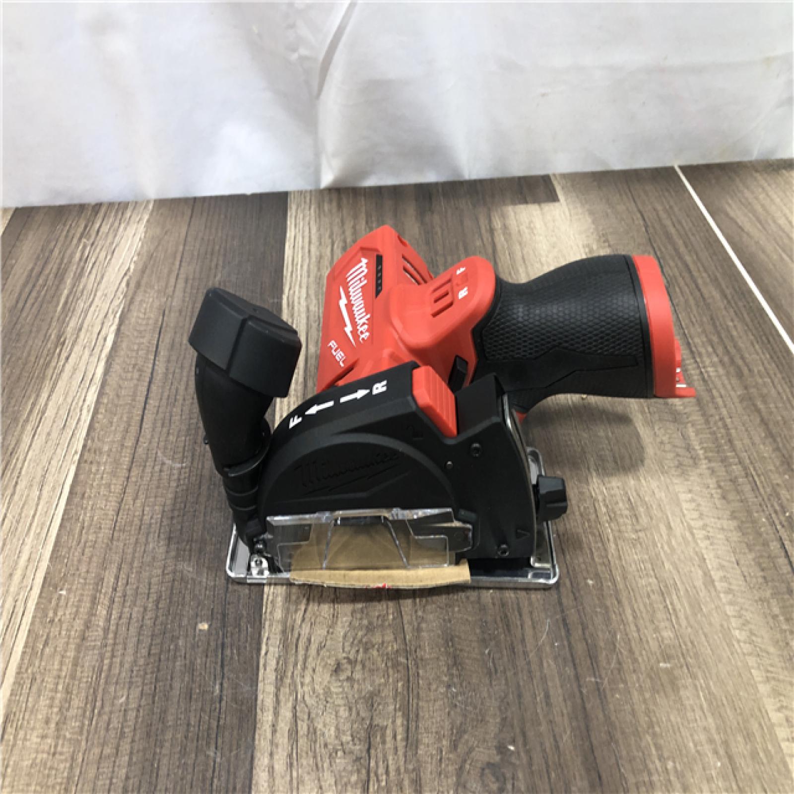 AS-IS Milwaukee FUEL 12V Lithium-Ion Brushless Cordless 3 in. Cut Off Saw (Tool-Only)