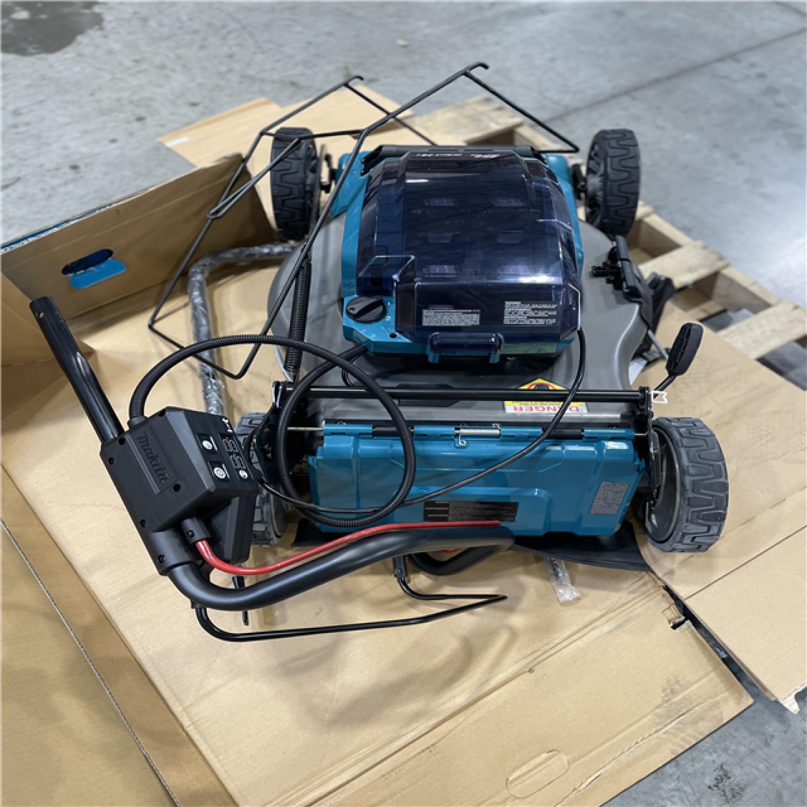 DALLAS LOCATION - MAKITA 21 in. 18V X2 (36V) LXT Lithium-Ion Cordless Walk Behind Self Propelled Lawn Mower