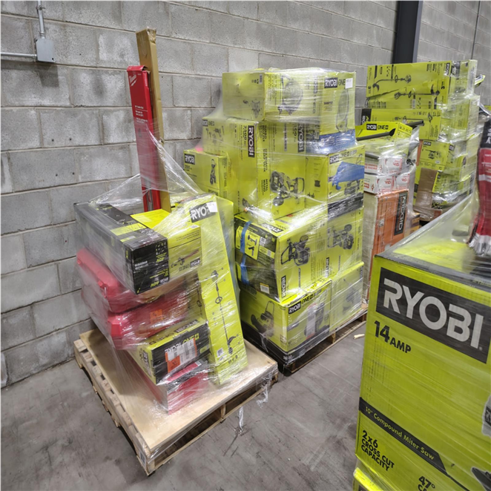 Pittston Location As-Is Power Tools Partial Truckload (15 Pallets) 7585-A