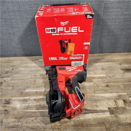 HOUSTON LOCATION - AS-IS Milwaukee M18 FUEL Coil Roofing Nailer (TOOL ONLY)