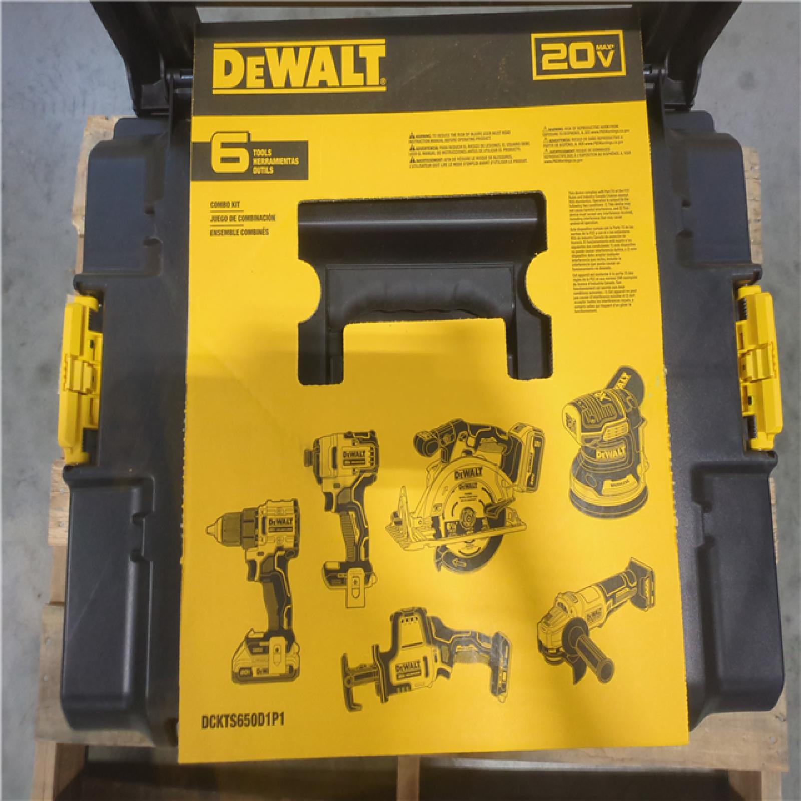 CALIFORNIA NEW DeWalt 6 tool Combo Kit