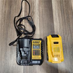 LIKE NEW! - DEWALT 20-Volt Maximum XR 5.0 Ah Battery Pack and Charger