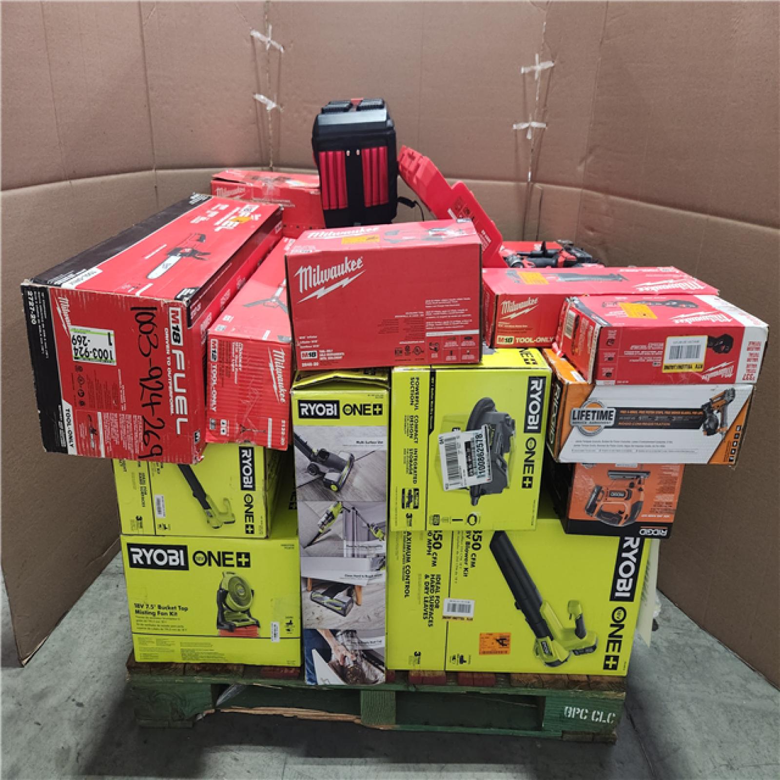 CALIFORNIA AS-IS TOOL PALLET