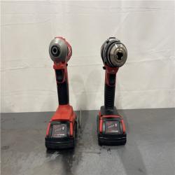 AS-IS- Milwaukee M18 Compact Brushless 2-Tool Combo Kit