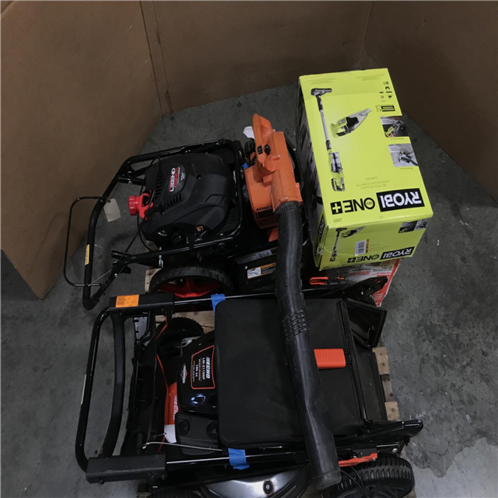 CALIFORNIA AS-IS OUTDOOR POWER EQUIPMENT