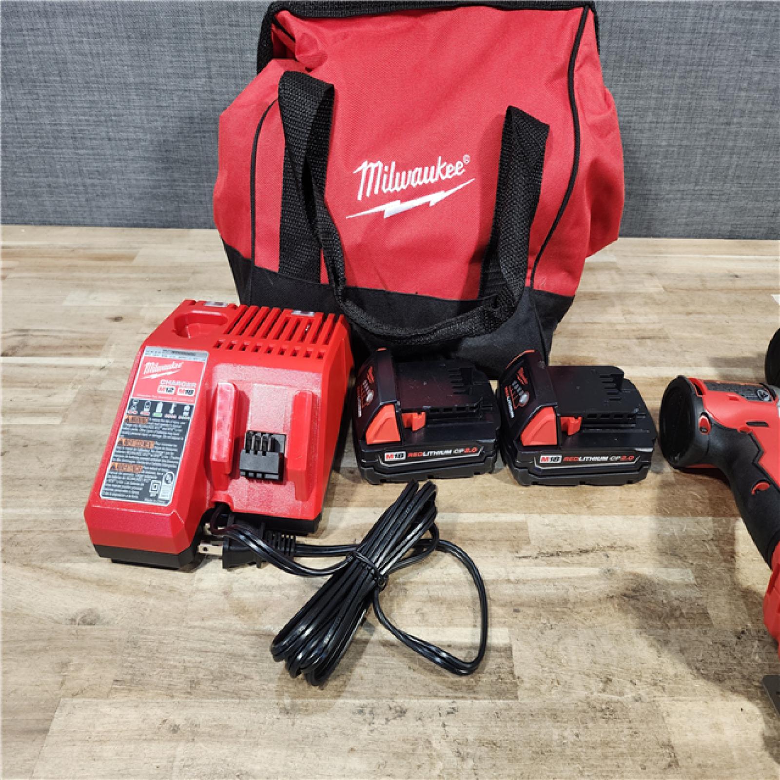 Milwaukee 2 Tool Combo Kit W/ (2) Battery & Charger