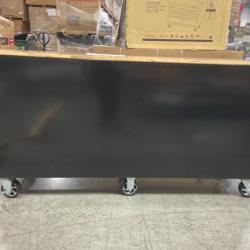 DALLAS LOCATION -Husky Tool Storage 72 in. W Standard Duty Gloss Black Mobile Workbench Tool Chest