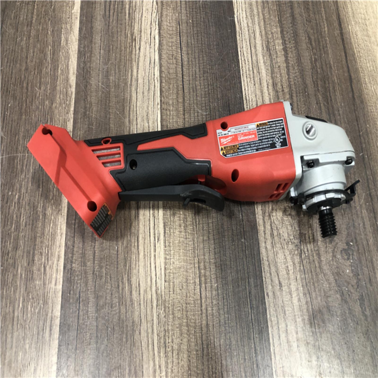 AS-IS Milwaukee 18V Lithium-Ion Brushless Cordless 4-1/2 in./5 in. Grinder w/Paddle Switch (Tool-Only)