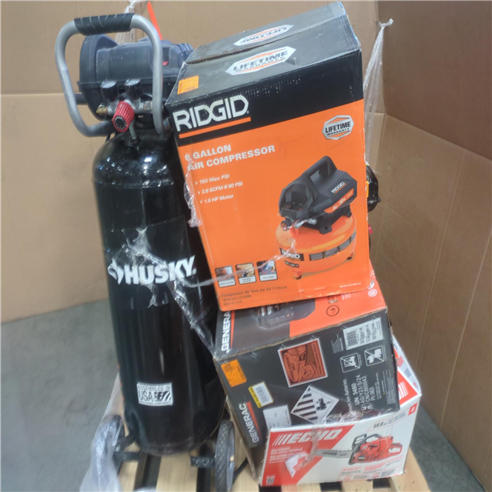 California AS-IS OUTDOOR POWER EQUIPMENT
