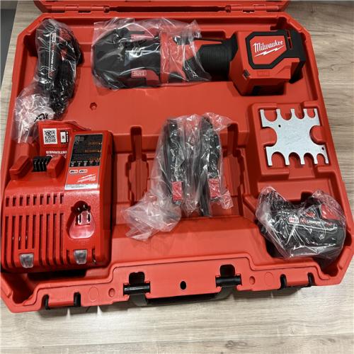 AS-IS Milwaukee M18 18V Lithium-Ion Cordless Short Throw Press Tool Kit