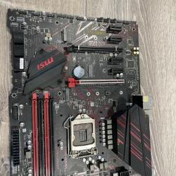 AS-IS MSI MPG Z390 Gaming Plus LGA1151 M.2 USB 3.1 Gen 2 DDR4 HDMI DVI CFX ATX Z390 Gaming Motherboard