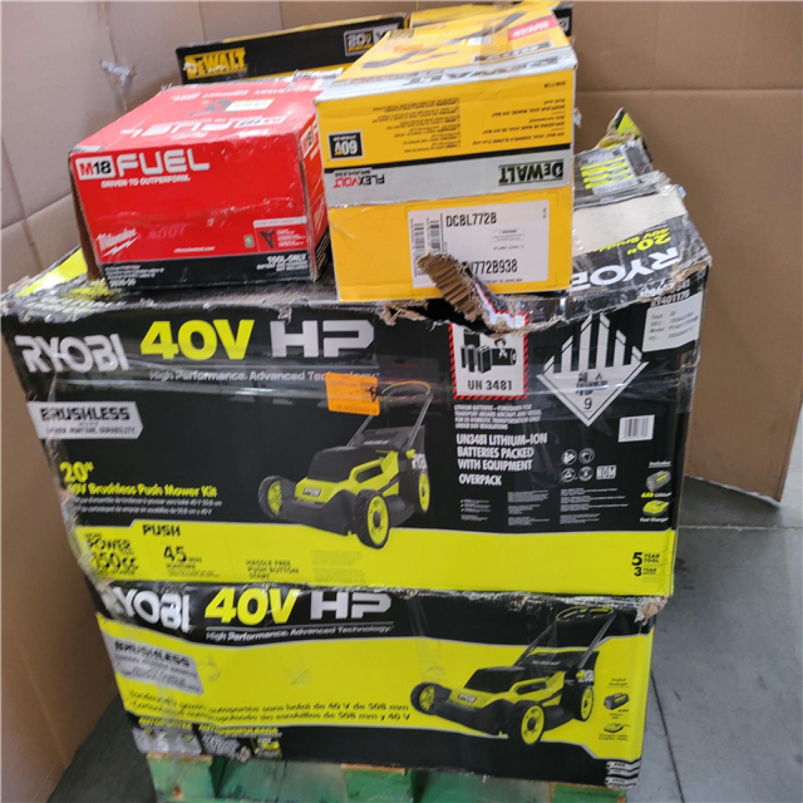 CALIFORNIA AS-IS TOOL PALLET