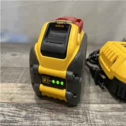 AS-IS DEWALT 20V/60V MAX FLEXVOLT Lithium-Ion 9.0Ah Battery and Charger Starter Kit