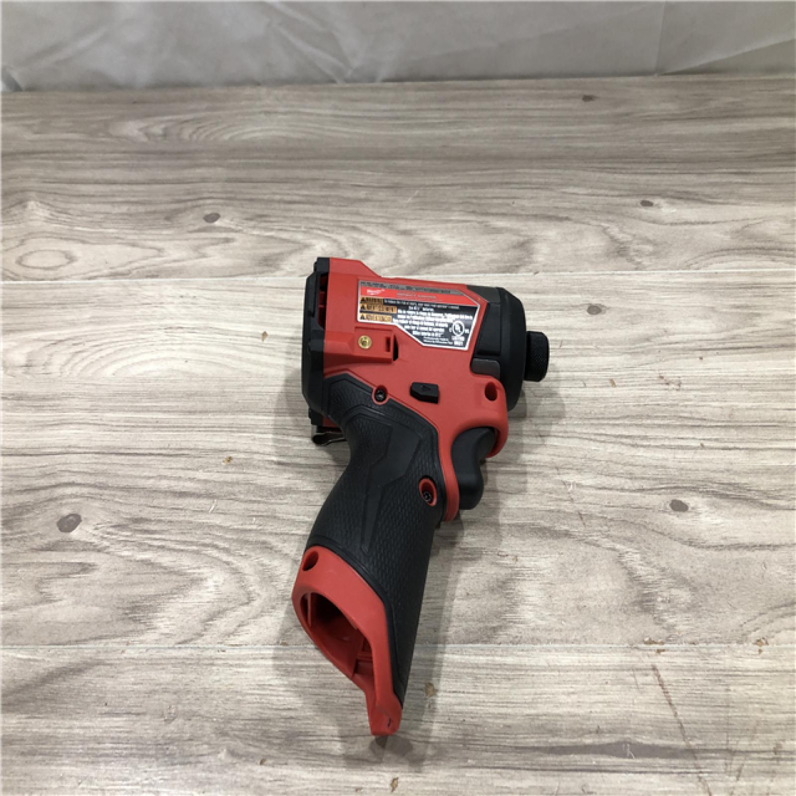 AS-IS Milwaukee M12 FUEL 12 V 1/4 in. Cordless Impact Driver (Tool-Only)