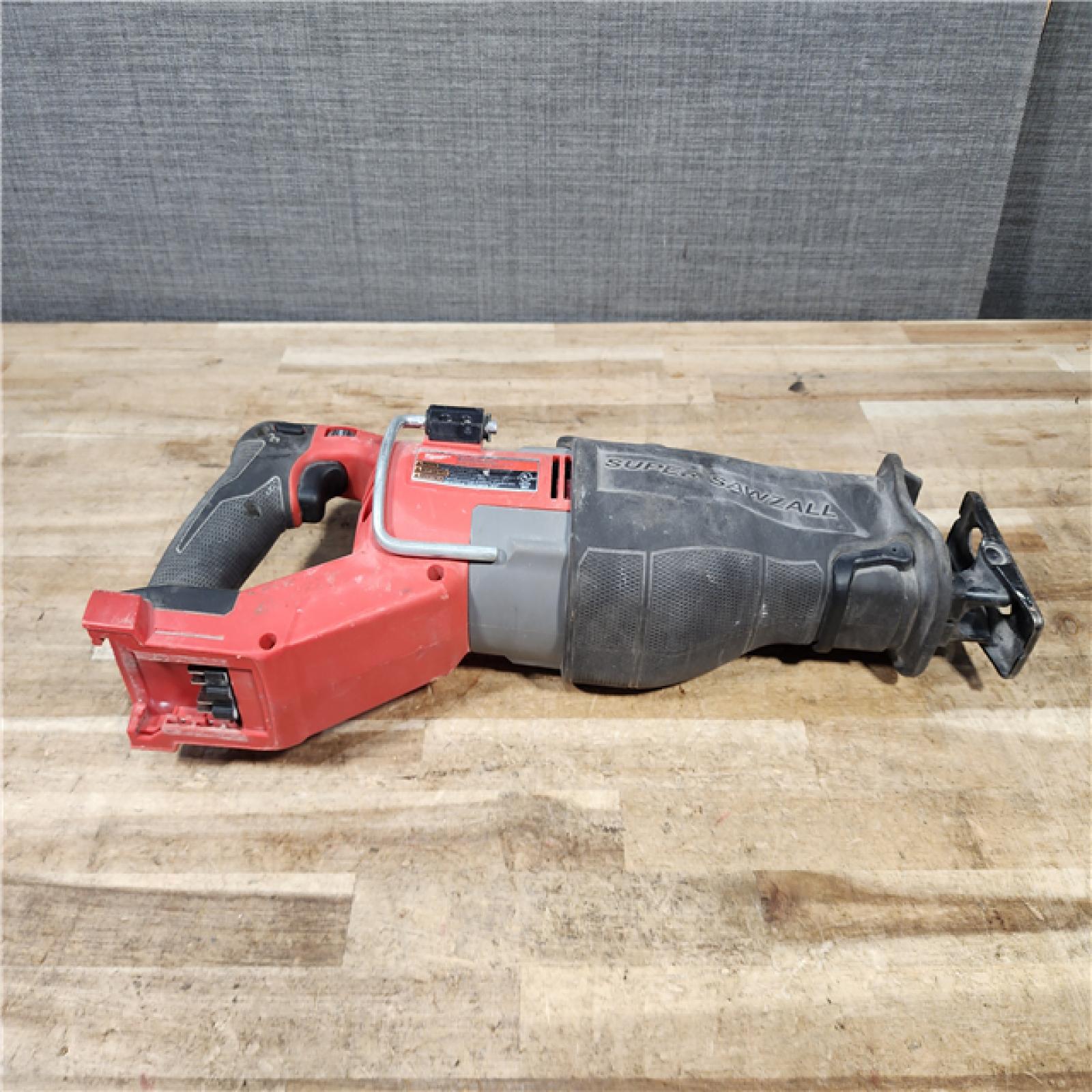 HOUSTON LOCATION - AS - IS Milwaukee FUEL 18V Lithium-Ion Brushless Cordless Super SAWZALL Orbital Reciprocating Saw (Tool-Only)