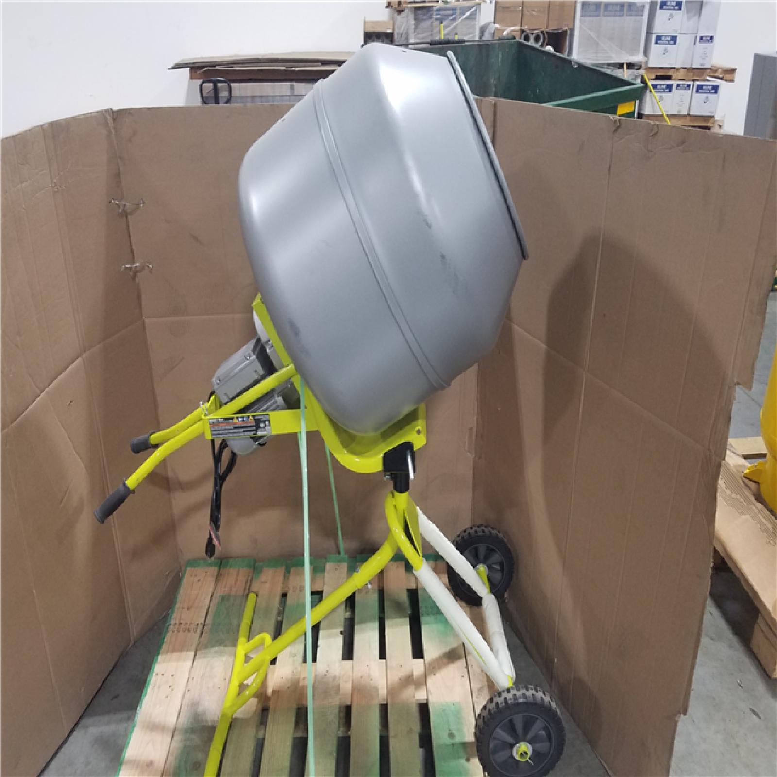 CALIFORNIA AS-IS RYOBI CEMENT MIXER