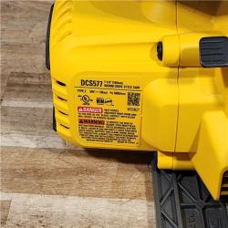 HOUSTON LOCATION - AS-IS (APPEARS LIKE NEW) DEWALT FLEXVOLT 60V MAX Cordless Brushless 7-1/4 in. Wormdrive Style Circular Saw (Tool Only)