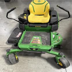 California AS-IS John Deere Z370 R Electric Riding Mower