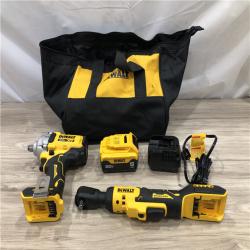 AS-IS DEWALT 20V Lithium-Ion Cordless 2-Tool Combo Kit