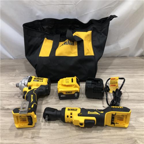 AS-IS DEWALT 20V Lithium-Ion Cordless 2-Tool Combo Kit