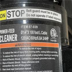 DALLAS LOCATION - Maintenance Warehouse 3/4 In. X 100 Ft. Electric Drain Cleaner