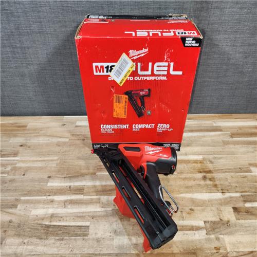 HOUSTON LOCATION - AS-IS (APPEARS LIKE NEW) Milwaukee  FUEL 18-Volt Lithium-Ion Brushless Cordless Gen II 15-Gauge Angled Finish Nailer (Tool-Only)