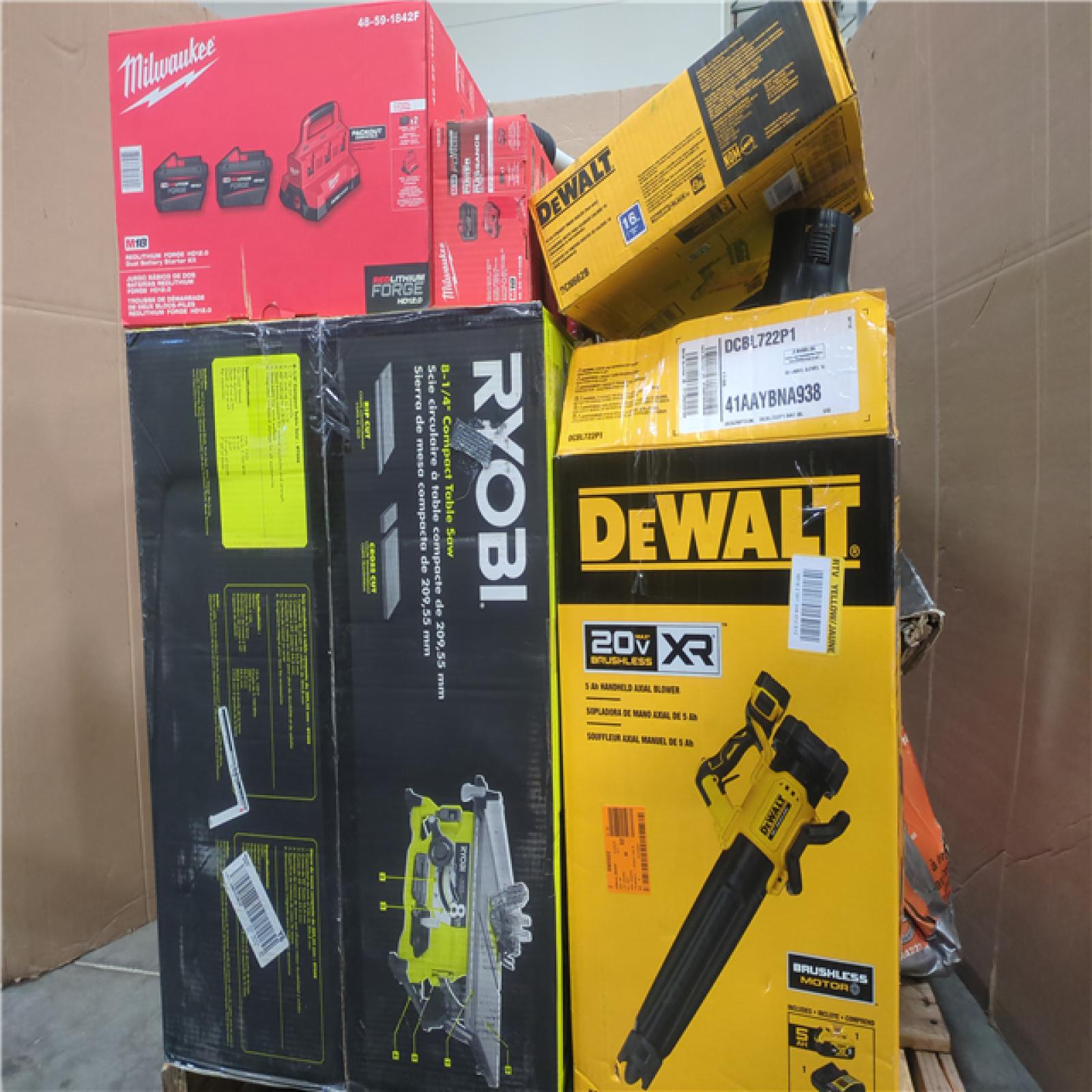 CALIFORNIA AS-IS TOOL PALLET