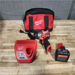 Houston Location AS-IS Milwaukee FUEL Drill and Battery and Charger