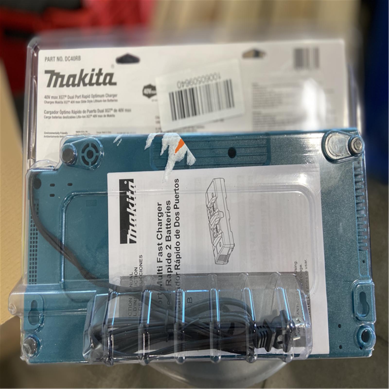 NEW! - Makita 40V max XGT Dual Port Rapid Optimum Charger