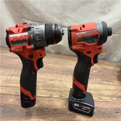 AS-IS M12 Fuel Combo Rotomartillo 1/2 Y Llave De Impacto1/4 Nueva Generacion
