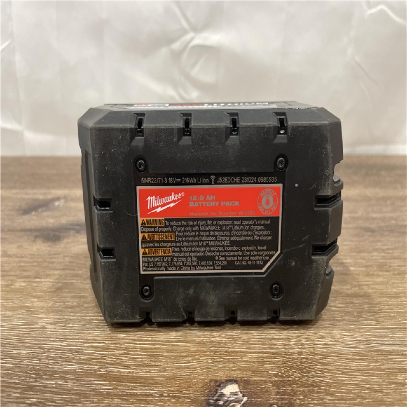 AS-IS Milwaukee  18-Volt Lithium-Ion High Output 12.0Ah Battery Pack