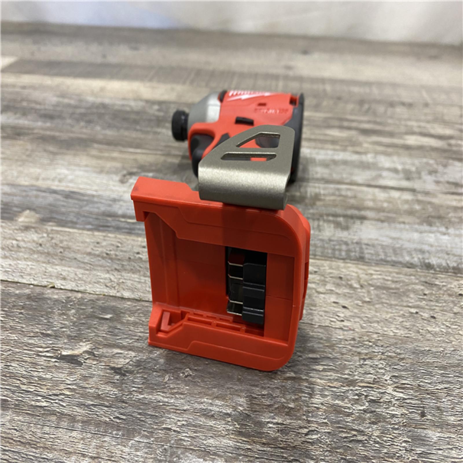 AS-IS Milwaukee 18V Lithium-Ion Compact Brushless Cordless 1/4 in. Impact Driver (Tool-Only)