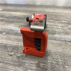 AS-IS Milwaukee 18V Lithium-Ion Compact Brushless Cordless 1/4 in. Impact Driver (Tool-Only)