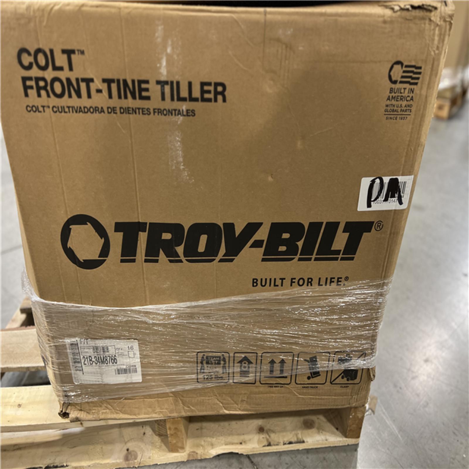 DALLAS LOCATION - Troy-Bilt Colt 24 in. 208 cc OHV Engine Front Tine Forward Rotating Gas Garden Tiller with Adjustable Tilling Width