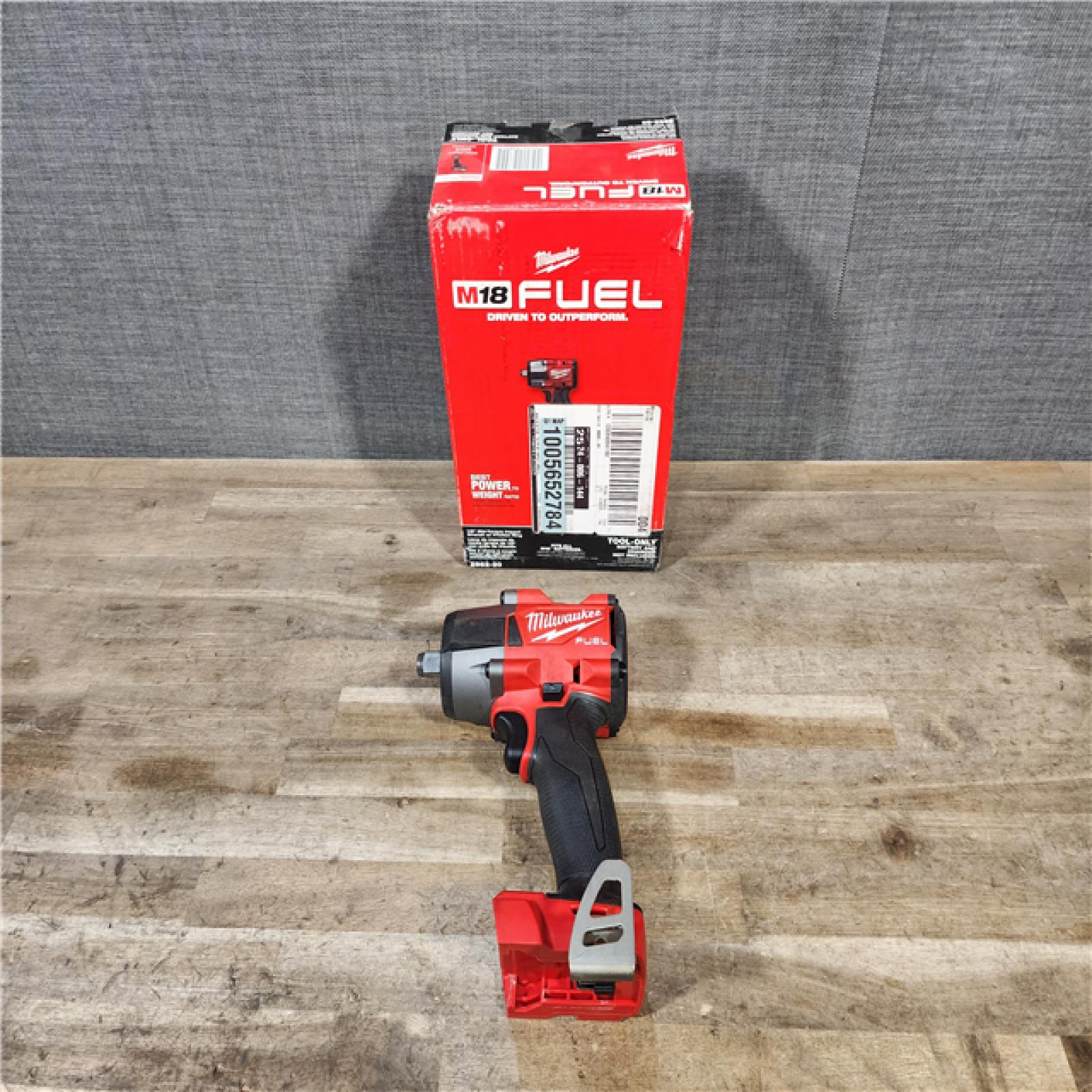 HOUSTON LOCATION - AS-IS Milwaukee 2962-20  M18 18V Fuel 1/2 Mid-Torque Impact Wrench Cordless Lithium-Ion Brushless (Tool-Only)