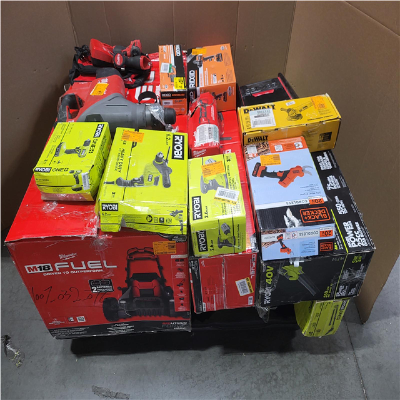 CALIFORNIA AS-IS TOOL PALLET