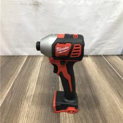 AS-IS Milwaukee 18V Lithium-Ion Cordless 1/4 in. Hex Impact Driver (Tool-Only)