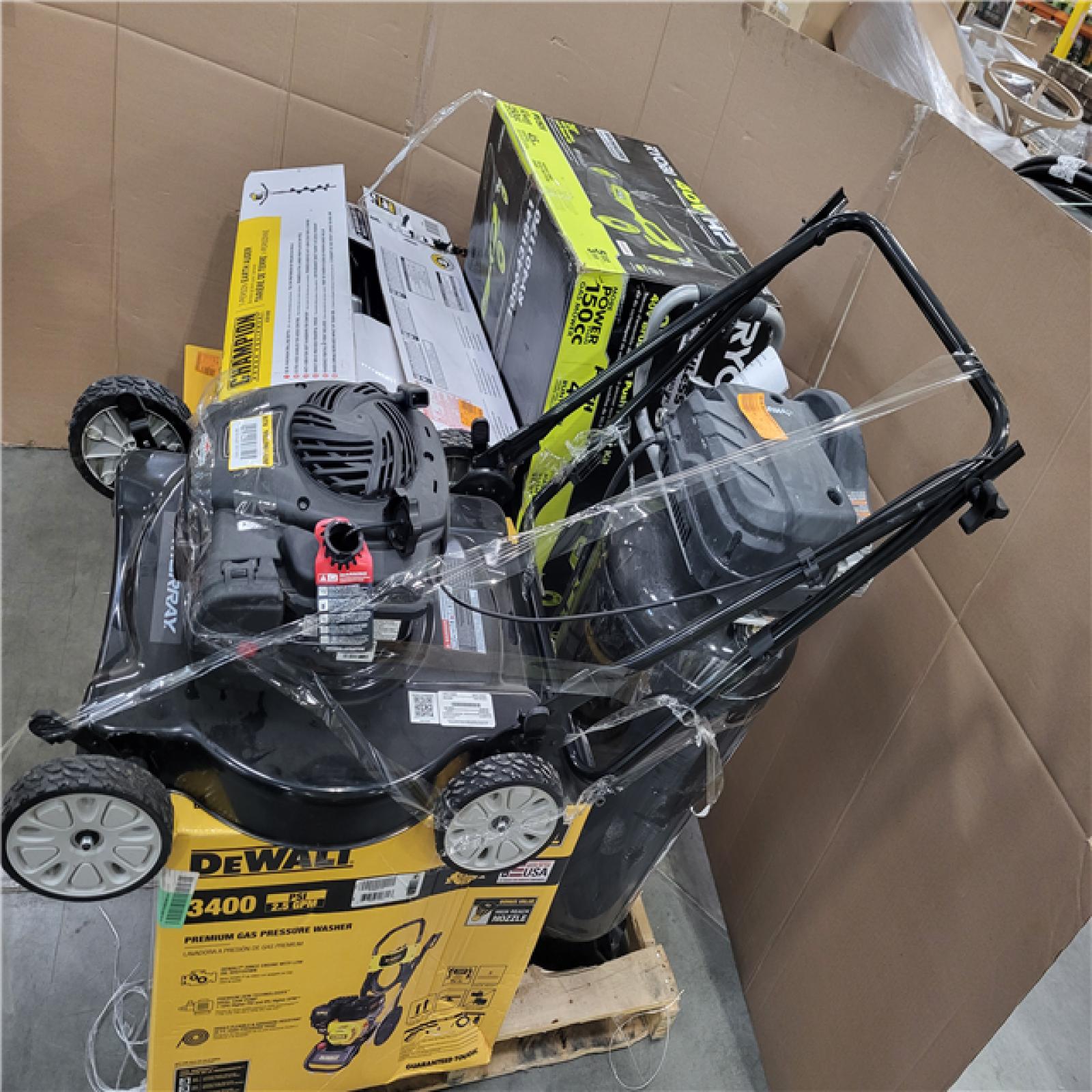 CALIFORNIA AS-IS OUTDOOR POWER EQUIPMENT