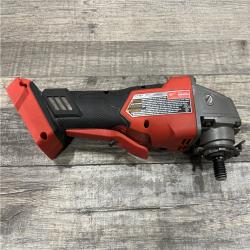 AS-IS Milwaukee FUEL 18V Lithium-Ion Brushless Cordless 4-1/2 in./5 in. Grinder w/Paddle Switch (Tool-Only)