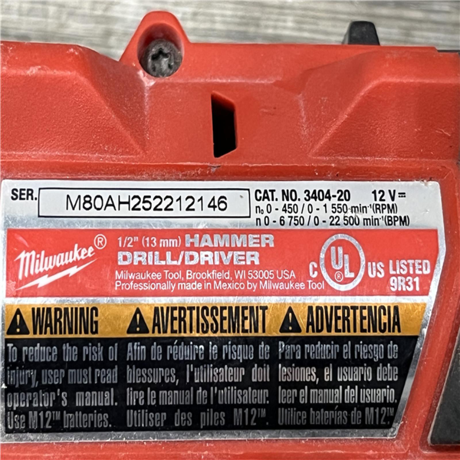AS-IS Milwaukee FUEL 12-Volt Lithium-Ion Brushless Cordless Hammer Drill and Impact Driver Combo Kit