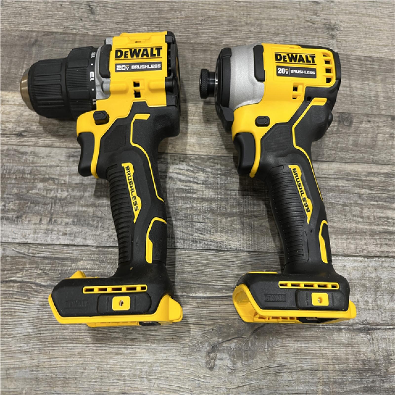AS-IS DEWALT ATOMIC 20-Volt MAX Lithium-Ion Cordless Combo Kit
