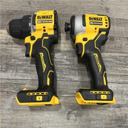 AS-IS DEWALT ATOMIC 20-Volt MAX Lithium-Ion Cordless Combo Kit