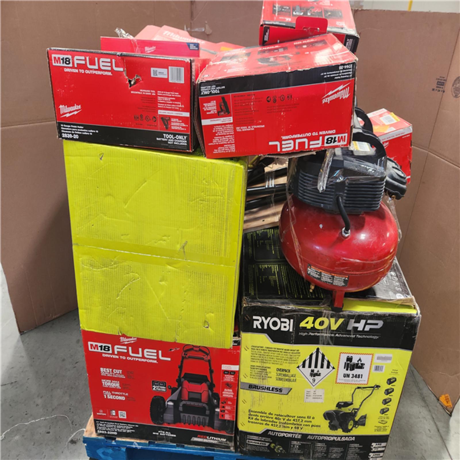 CALIFORNIA AS-IS TOOL PALLET
