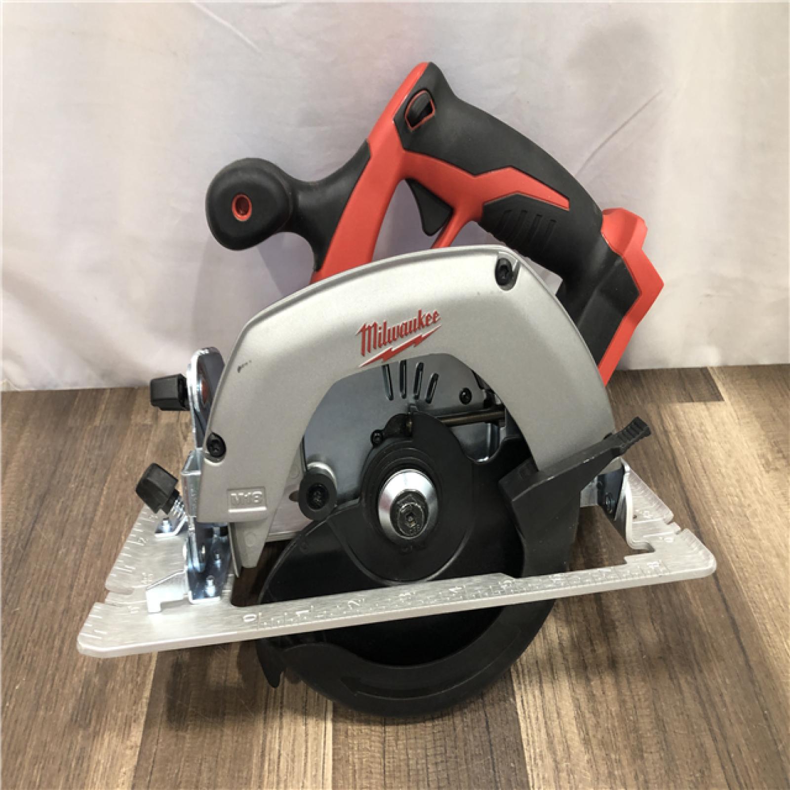 AS-IS Milwaukee  18V Lithium-Ion Cordless 6-1/2 in. Circular Saw (Tool-Only)