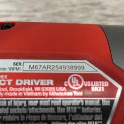 AS-IS Milwaukee FUEL 18V Lithium-Ion Brushless Cordless Hammer Drill and Impact Driver Combo Kit