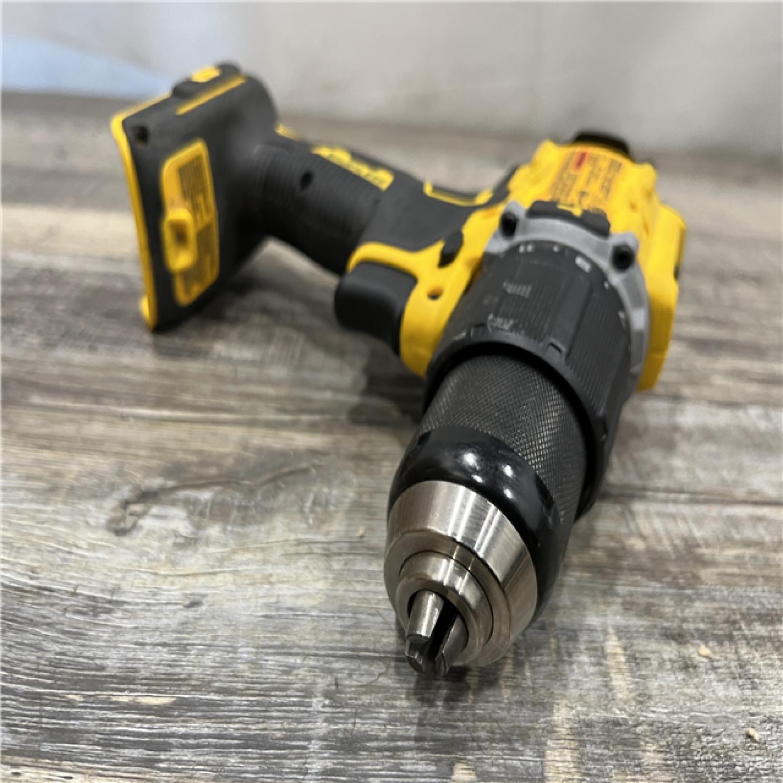 AS-IS DEWALT ATOMIC 20-Volt MAX Brushless Cordless 1/2 in. Hammer Drill (Tool-Only)