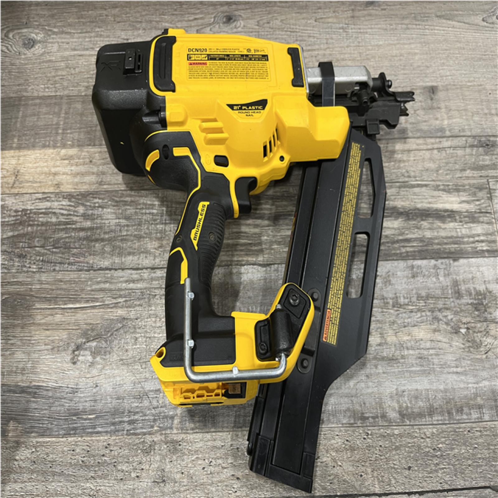 AS-IS DEWALT 20-Volt 21° Cordless Framing Nailer (Tool-Only)