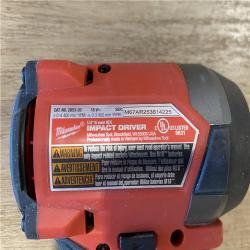 AS-IS Milwaukee FUEL 18V Lithium-Ion Brushless Cordless Hammer Drill and Impact Driver Combo Kit