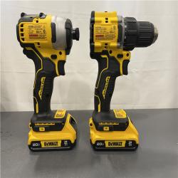 AS-IS - Dewalt ATOMIC 20-Volt MAX Lithium-Ion Cordless Combo Kit